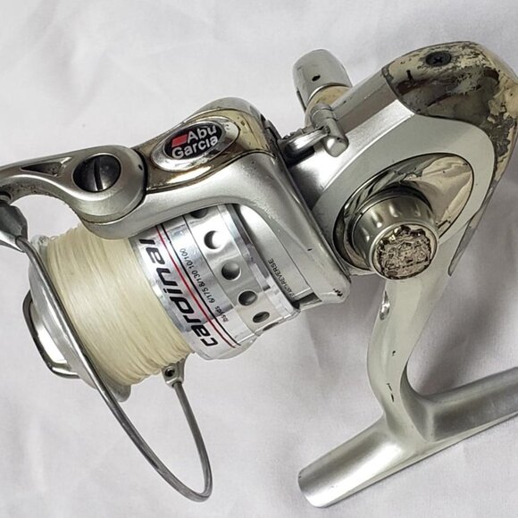 Abu Garcia Cardinal Spinning Reel Model 503 Fishing SILVER - Picture 8 of 9